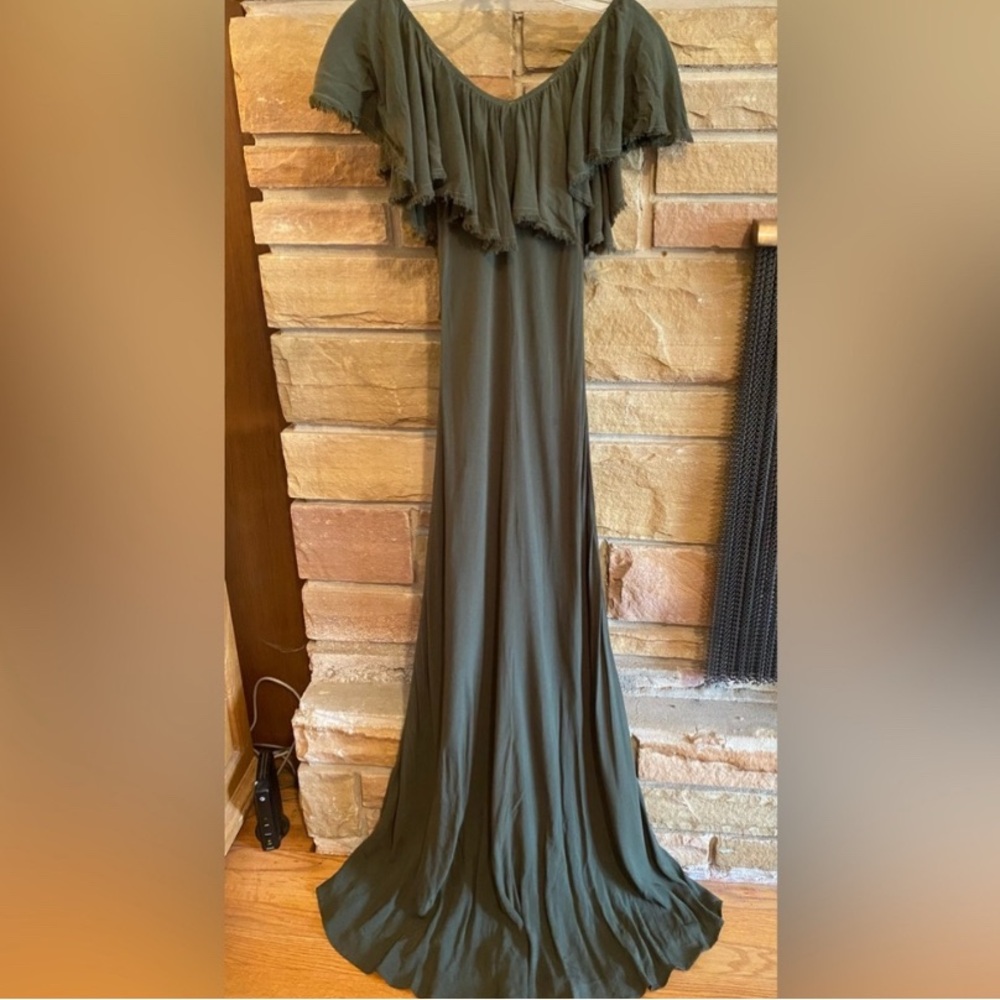 Blue Life Aphrodite Ruffle Maxi Dress - Picture 3 of 5